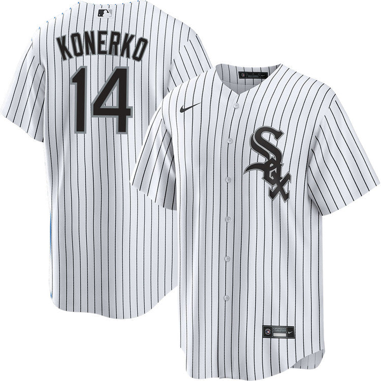 Paul Konerko Chicago White Sox NIKE Replica Men's Home Premium Twill Jersey Official Team Jersey Sports Fan Apparel Official NFL Team Jersey Football Fan Apparel