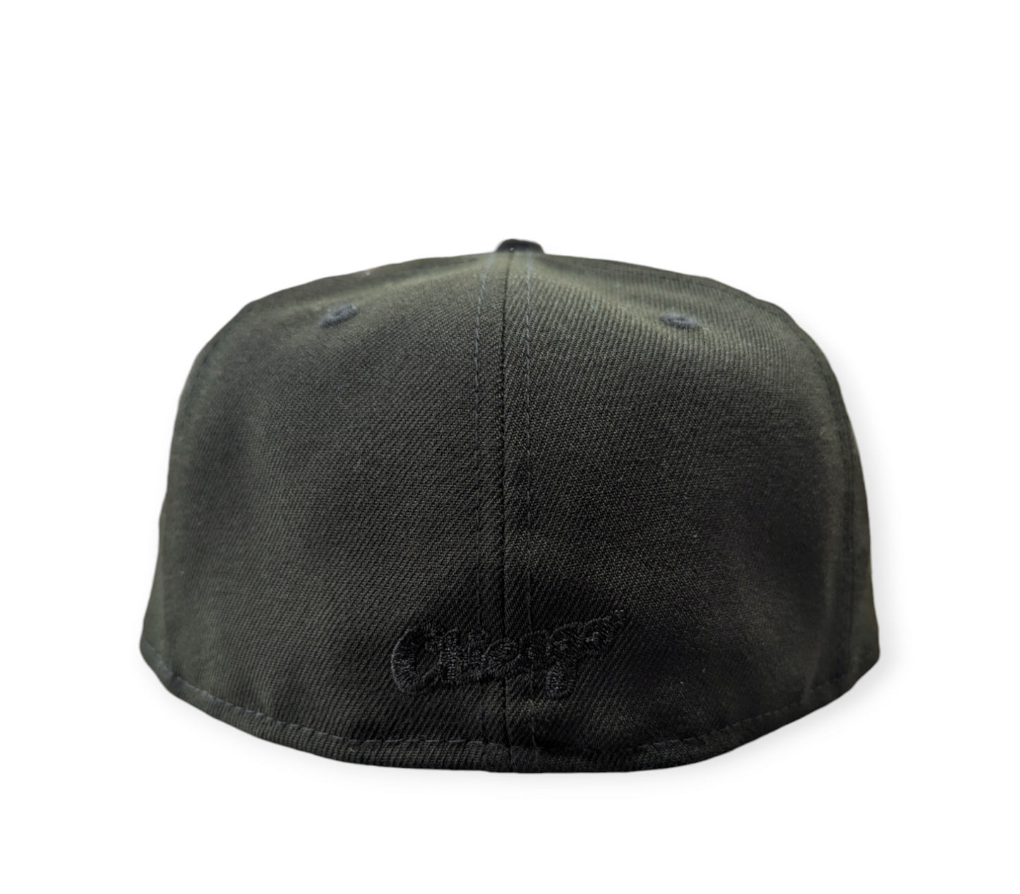 Men's Chicago White Sox New Era Tonal Black On Black 59FIFTY Fitted Hat Official Team Hat Sports Fan Cap Official NFL Team Hat Football Fan Cap