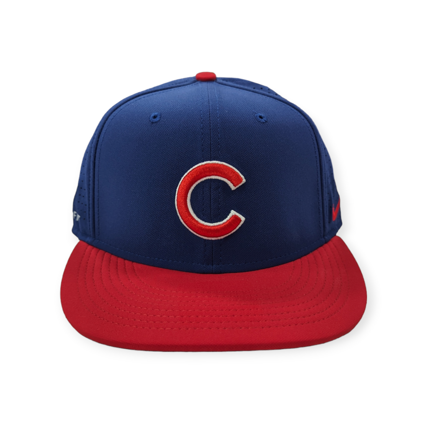 NIKE Chicago Cubs 2 Tone Deep Royal/Red Aero True Adjustable Dri-Fit Performance Hat Official Team Hat Sports Fan Cap Official NFL Team Hat Football Fan Cap