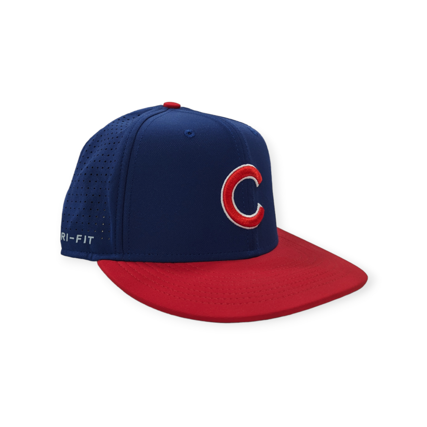 NIKE Chicago Cubs 2 Tone Deep Royal/Red Aero True Adjustable Dri-Fit Performance Hat Official Team Hat Sports Fan Cap Official NFL Team Hat Football Fan Cap