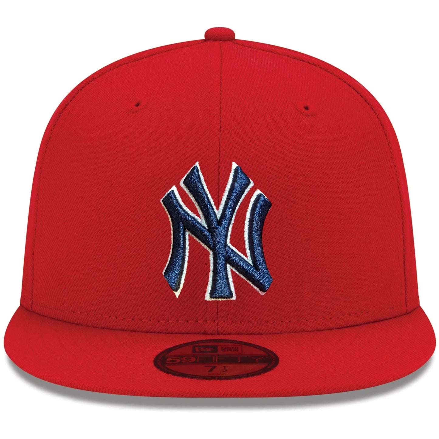 New York Yankees Red Durst 59FIFTY Fitted Hat Official Team Hat Sports Fan Cap Official NFL Team Hat Football Fan Cap