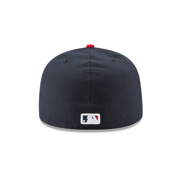 Men's St. Louis Cardinals New Era Navy/Red Game Authentic Collection Alternate 2 On-Field 59FIFTY Fitted Hat Official Team Hat Sports Fan Cap Official NFL Team Hat Football Fan Cap