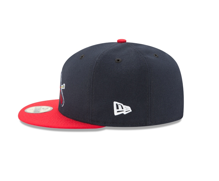 Men's St. Louis Cardinals New Era Navy/Red Game Authentic Collection Alternate 2 On-Field 59FIFTY Fitted Hat Official Team Hat Sports Fan Cap Official NFL Team Hat Football Fan Cap