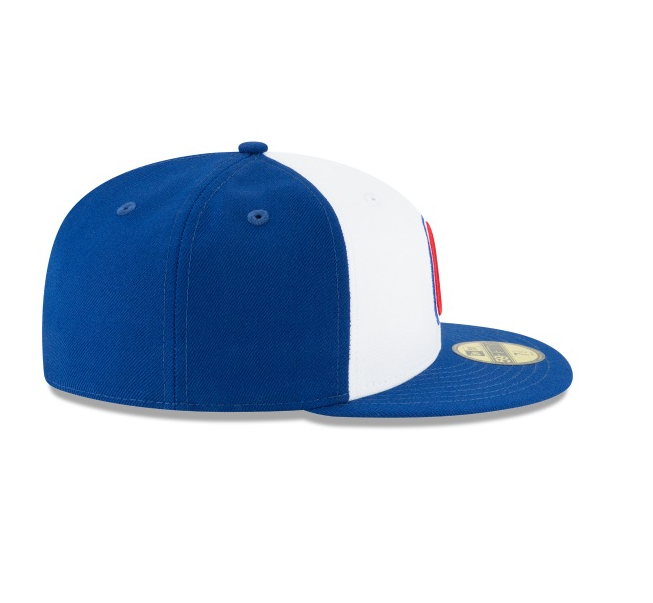 Men's Atlanta Braves Cooperstown Collection White/Royal 59Fifty Fitted Hat Official Team Hat Sports Fan Cap Official NFL Team Hat Football Fan Cap
