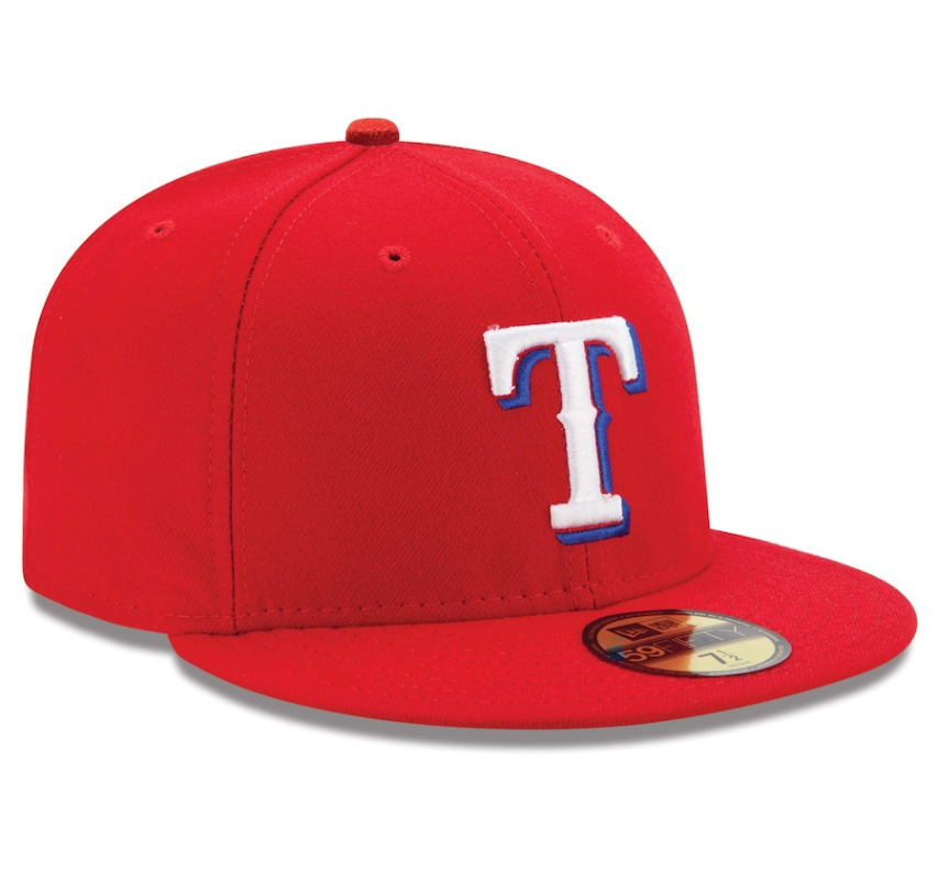 Men's Texas Rangers New Era Red Alternate Authentic Collection On-Field 59FIFTY Fitted Hat Official Team Hat Sports Fan Cap Official NFL Team Hat Football Fan Cap