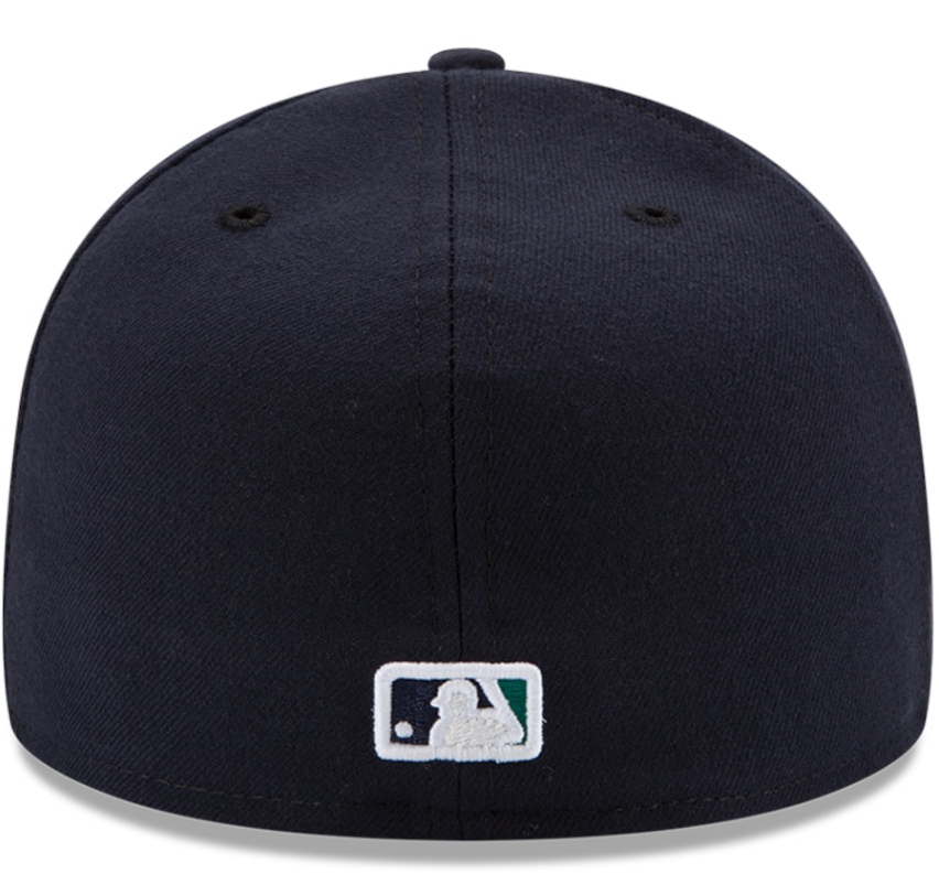 Men's Seattle Mariners New Era Navy Authentic Collection On Field 59FIFTY Fitted Hat Official Team Hat Sports Fan Cap Official NFL Team Hat Football Fan Cap