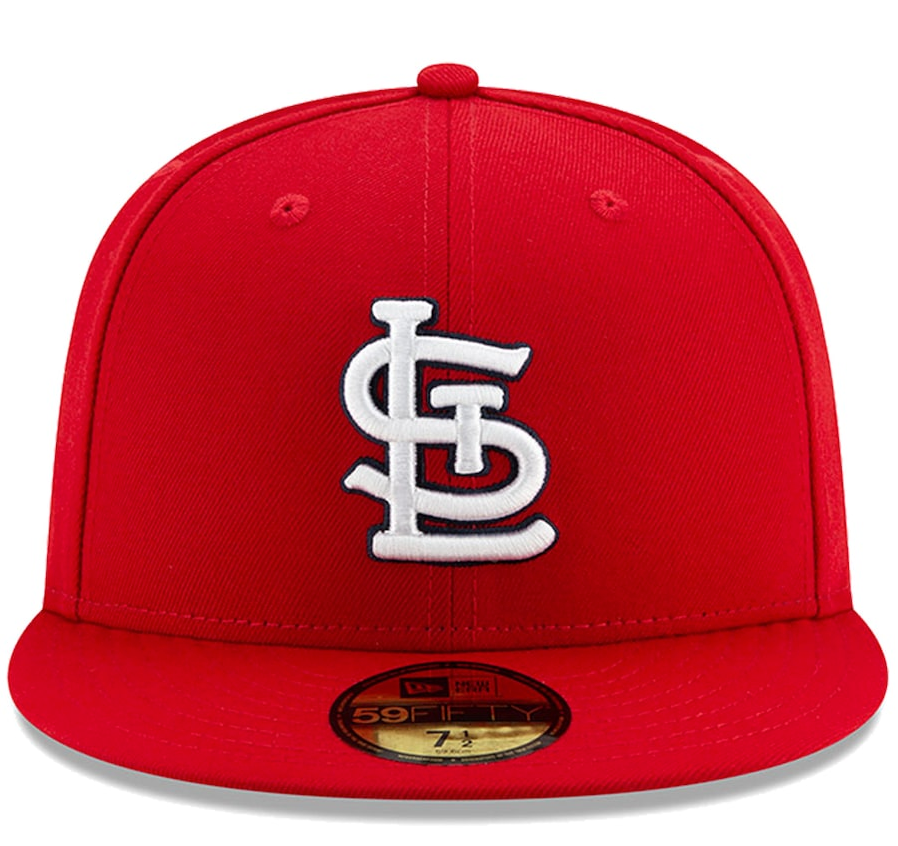 St. Louis Cardinals Classic 2006 World Series Red New Era 59Fifty Fitted Hat Official Team Hat Sports Fan Cap Official NFL Team Hat Football Fan Cap