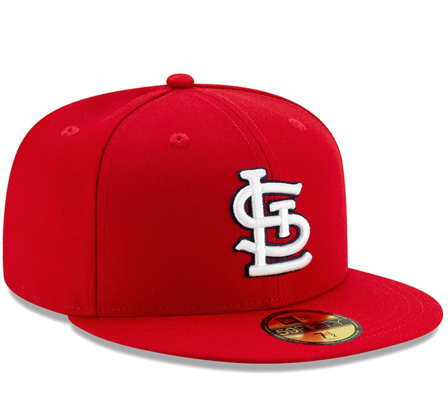 Men's St. Louis Cardinals New Era Red Authentic Collection On-Field 59FIFTY Fitted Hat Official Team Hat Sports Fan Cap Official NFL Team Hat Football Fan Cap