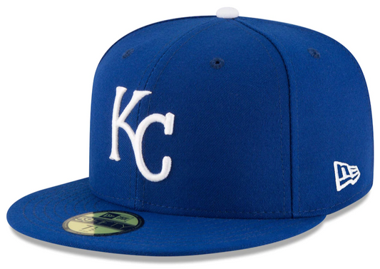Men's Kansas City Royals New Era Royal Game Authentic Collection On-Field 59FIFTY Fitted Hat Official Team Hat Sports Fan Cap Official NFL Team Hat Football Fan Cap