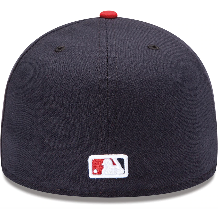 Men's Washington Nationals New Era Navy/Red Alternate Authentic Collection On-Field 59FIFTY Fitted Hat Official Team Hat Sports Fan Cap Official NFL Team Hat Football Fan Cap