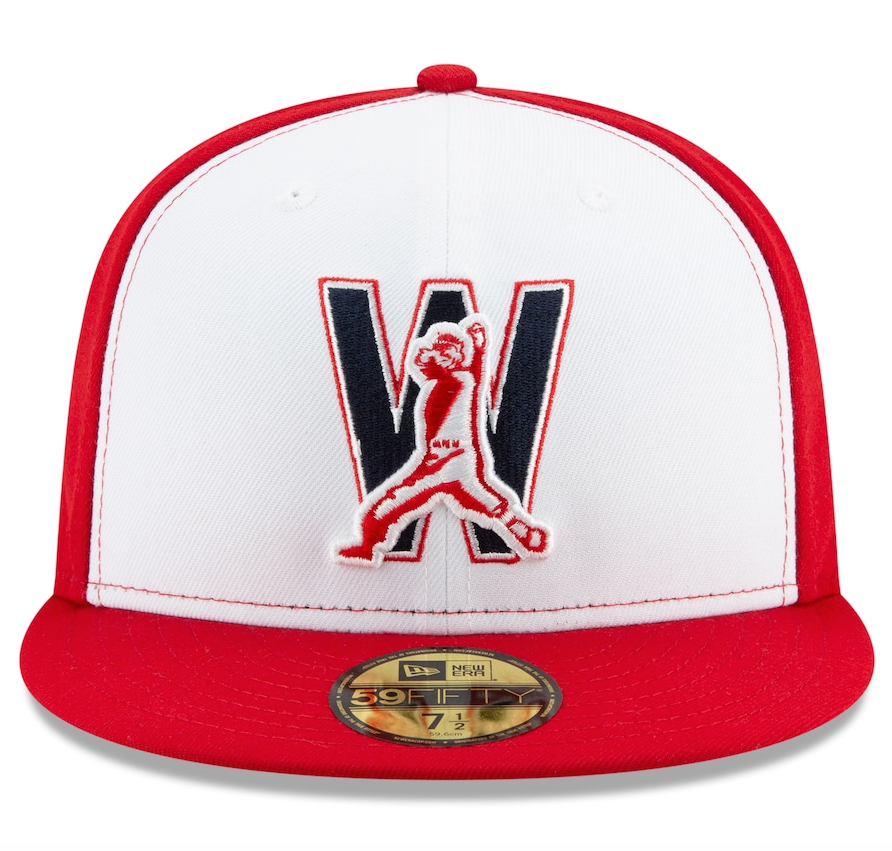 Men's Washington Nationals New Era White Alternate 4 Authentic Collection On-Field 59FIFTY Fitted Hat Official Team Hat Sports Fan Cap Official NFL Team Hat Football Fan Cap