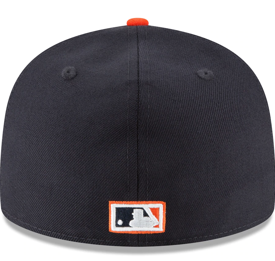 Men's Detroit Tigers New Era Navy Cooperstown Collection Wool 59FIFTY Fitted Hat Official Team Hat Sports Fan Cap Official NFL Team Hat Football Fan Cap
