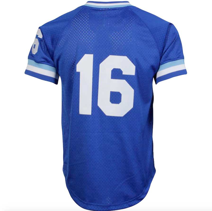 Men's Mitchell & Ness Authentic Replica Bo Jackson Kansas City Royals 1989 Blue Mesh Batting Practice Jersey Official Team Jersey Sports Fan Apparel Official NFL Team Jersey Football Fan Apparel