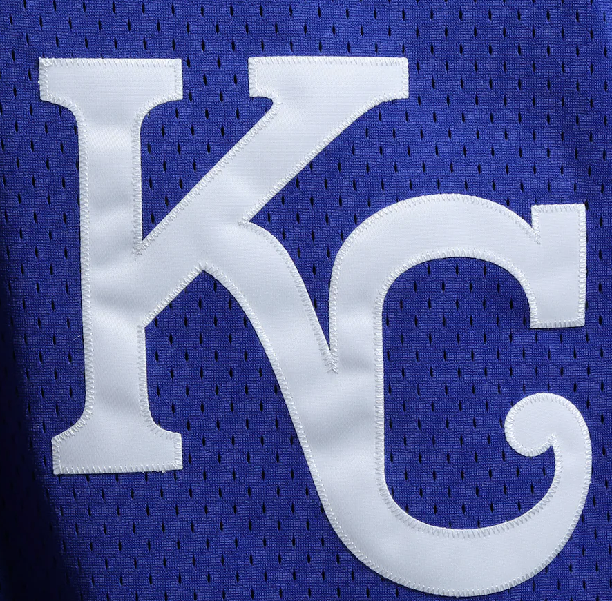 Men's Mitchell & Ness Authentic Replica Bo Jackson Kansas City Royals 1989 Blue Mesh Batting Practice Jersey Official Team Jersey Sports Fan Apparel Official NFL Team Jersey Football Fan Apparel