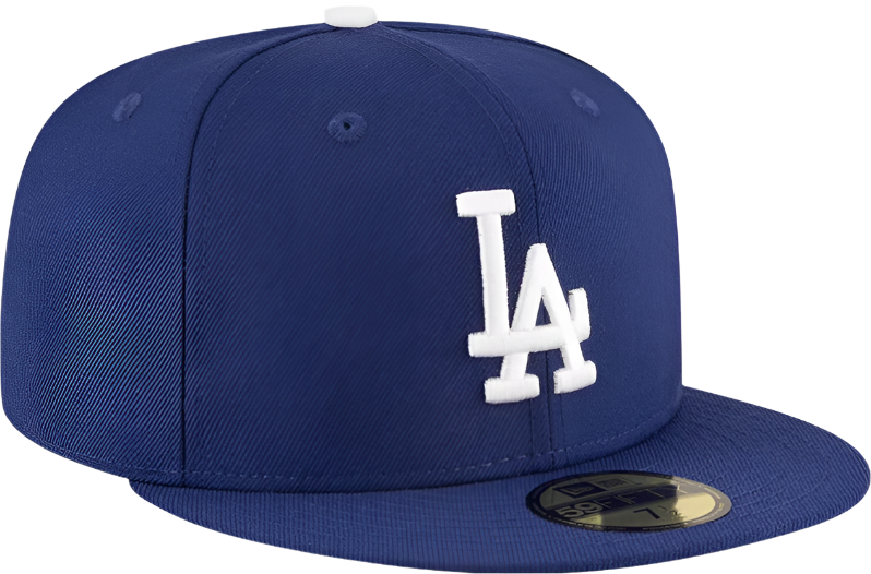 Los Angeles Dodgers New Era 1988 World Series Wool 59FIFTY Fitted Hat - Royal Blue Official Team Hat Sports Fan Cap Official NFL Team Hat Football Fan Cap