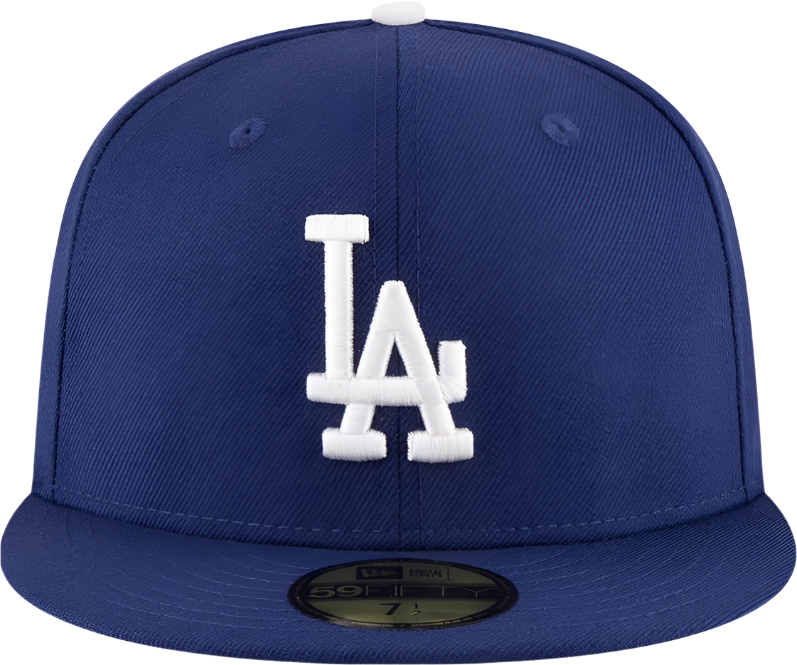 Los Angeles Dodgers New Era 1988 World Series Wool 59FIFTY Fitted Hat - Royal Blue Official Team Hat Sports Fan Cap Official NFL Team Hat Football Fan Cap