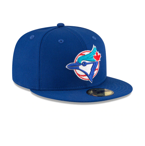 Toronto Blue Jays New Era 1993 World Series Wool 59FIFTY Fitted Hat - Royal Blue Official Team Hat Sports Fan Cap Official NFL Team Hat Football Fan Cap