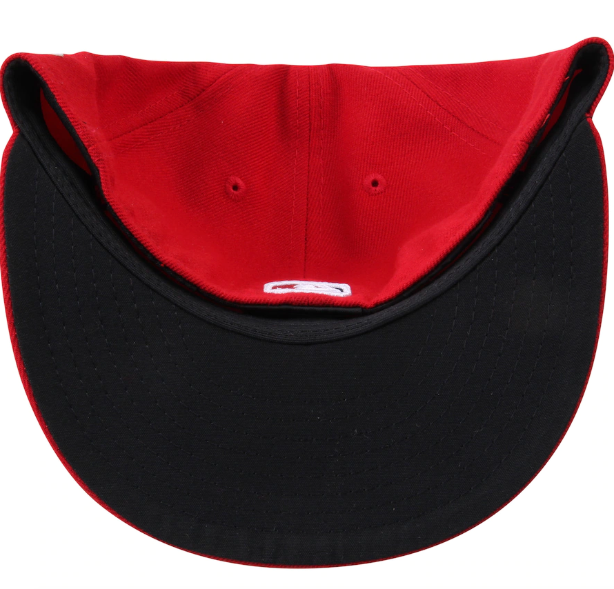 Men's Washington Nationals New Era Red Game Authentic Collection On-Field 59FIFTY Fitted Hat Official Team Hat Sports Fan Cap Official NFL Team Hat Football Fan Cap