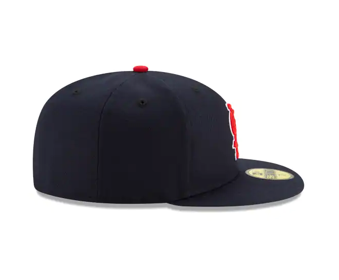 Men's St. Louis Cardinals New Era Navy Alternate Authentic Collection On-Field 59FIFTY Fitted Hat Official Team Hat Sports Fan Cap Official NFL Team Hat Football Fan Cap