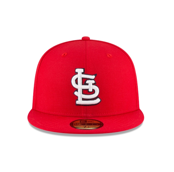 St. Louis Cardinals New Era 2006 World Series Wool 59FIFTY Fitted Hat - Red Official Team Hat Sports Fan Cap Official NFL Team Hat Football Fan Cap
