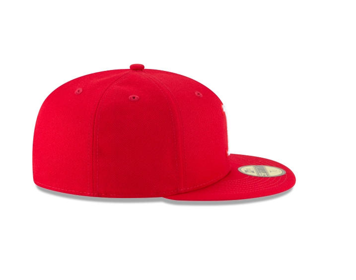 Men's Boston Red Sox New Era Red 59FIFTY Hat Official Team Hat Sports Fan Cap Official NFL Team Hat Football Fan Cap