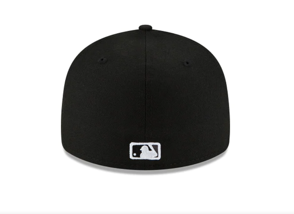 Chicago White Sox New Era Black City Connect Low Profile 59FIFTY Fitted Hat Official Team Hat Sports Fan Cap Official NFL Team Hat Football Fan Cap