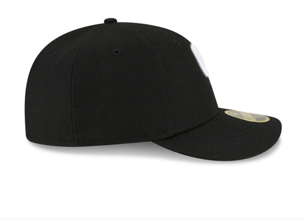 Chicago White Sox New Era Black City Connect Low Profile 59FIFTY Fitted Hat Official Team Hat Sports Fan Cap Official NFL Team Hat Football Fan Cap