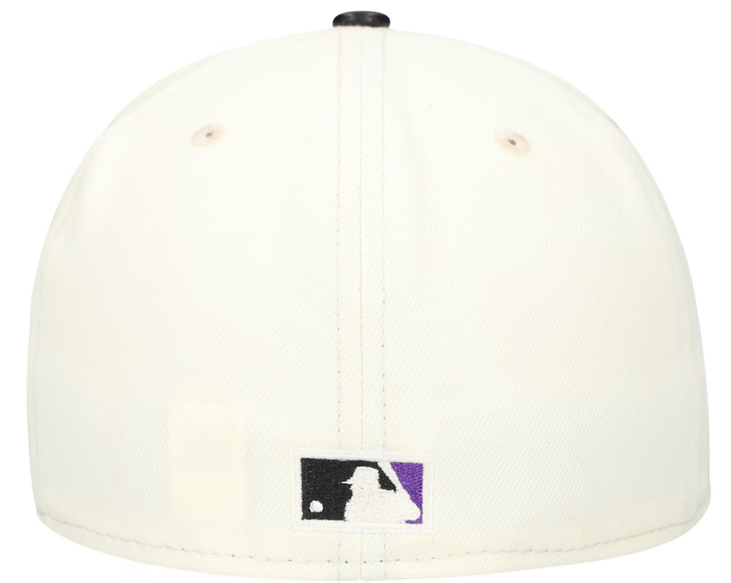 Tampa Bay Devil Rays Cooperstown Collection Cream/Black Leather Visor New Era 59FIFTY Fitted Hat Official Team Hat Sports Fan Cap Official NFL Team Hat Football Fan Cap