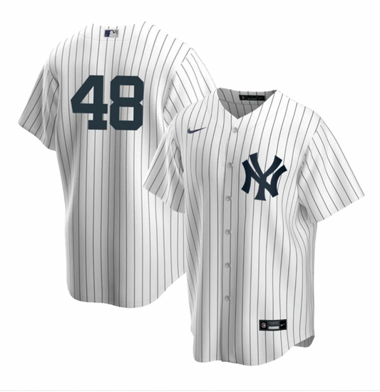 Men's Nike Paul Goldschmidt #48 White New York Yankees Home Official Replica Player Jersey Official Team Jersey Sports Fan Apparel Official NFL Team Jersey Football Fan Apparel