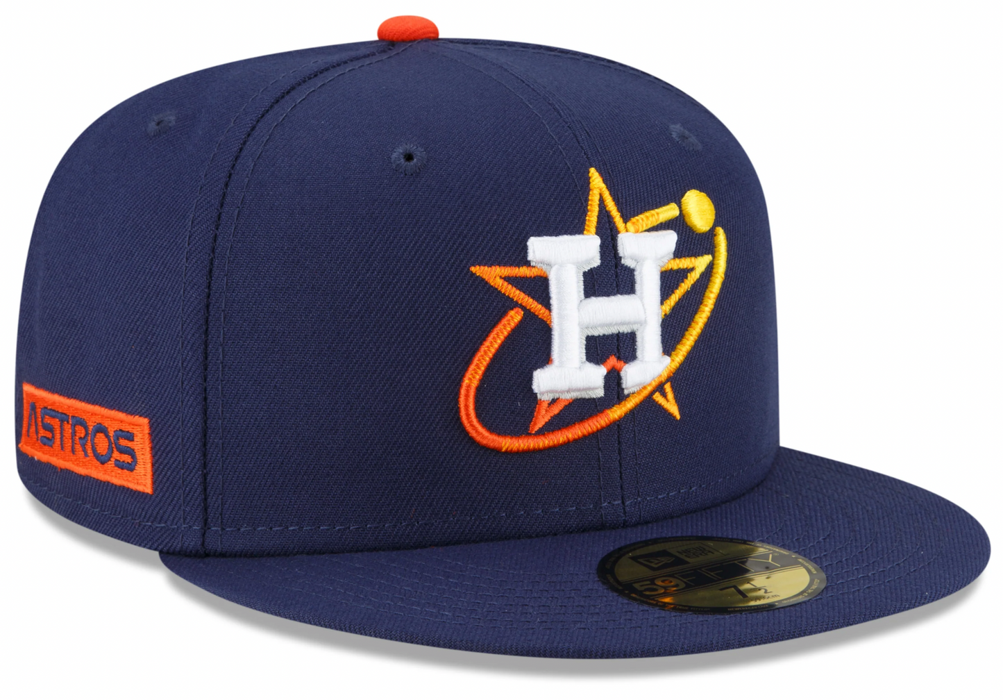Men's Houston Astros New Era Navy City Connect 59FIFTY Fitted Hat Official Team Hat Sports Fan Cap Official NFL Team Hat Football Fan Cap