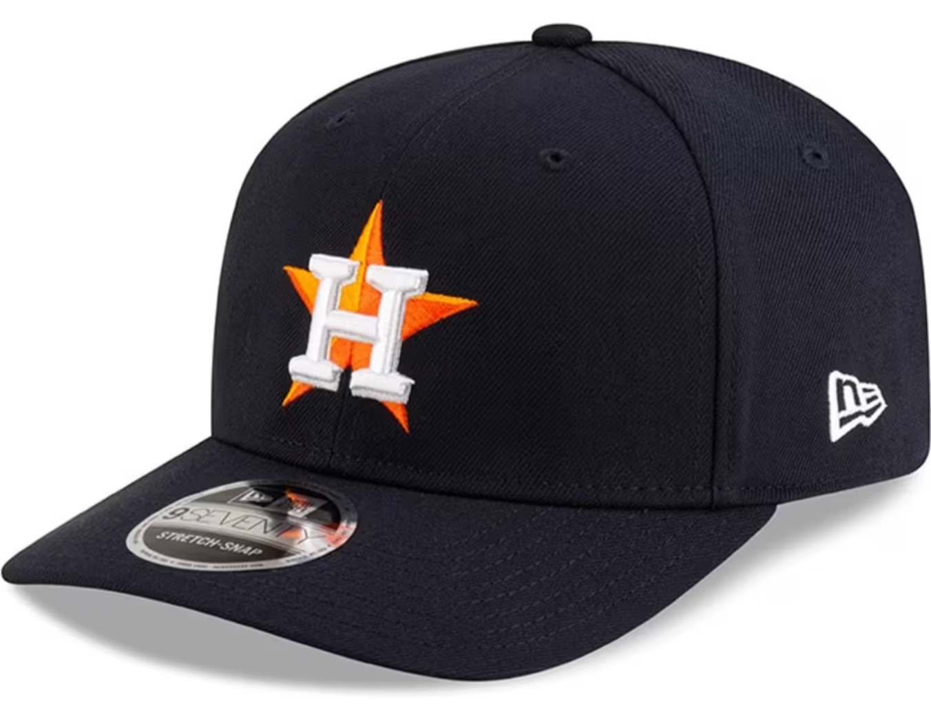 Houston Astros Navy New Era Player Replica 9SEVENTY Stretch Snap Adjustable Hat Official Team Hat Sports Fan Cap Official NFL Team Hat Football Fan Cap