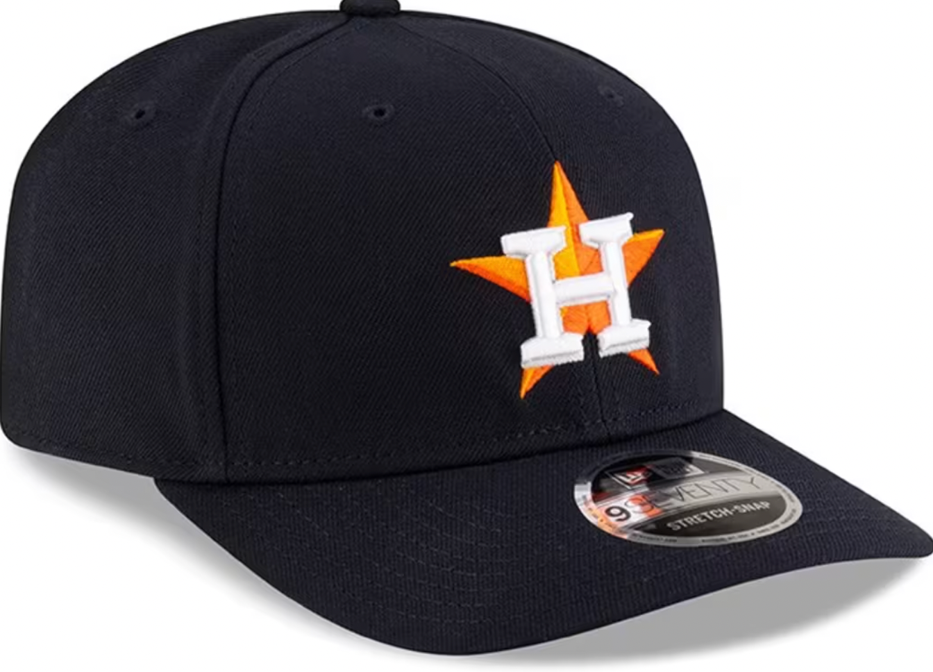 Houston Astros Navy New Era Player Replica 9SEVENTY Stretch Snap Adjustable Hat Official Team Hat Sports Fan Cap Official NFL Team Hat Football Fan Cap