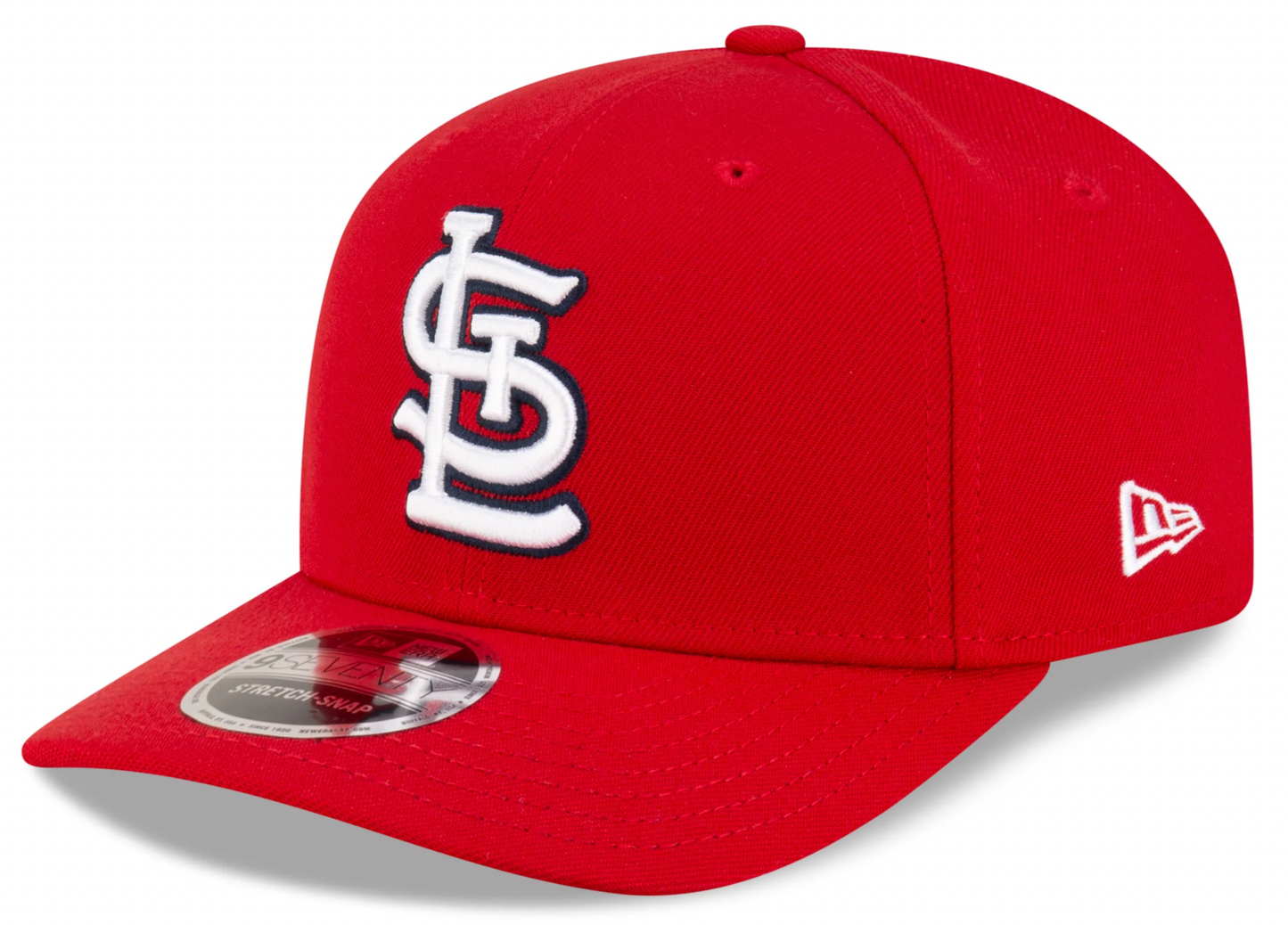 St. Louis Cardinals Red New Era Player Replica 9SEVENTY Stretch Snap Adjustable Hat Official Team Hat Sports Fan Cap Official NFL Team Hat Football Fan Cap