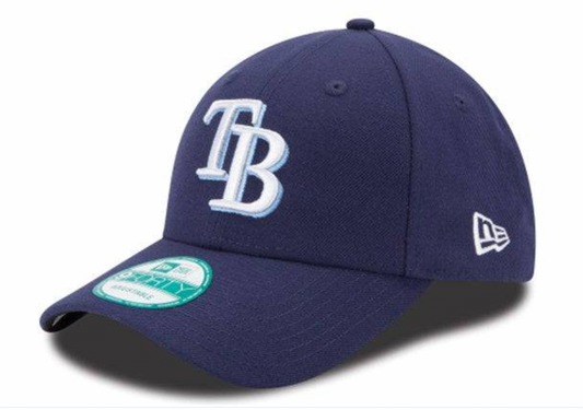 Men's New Era Tampa Bay Rays The League 9FORTY Adjustable Game Cap Official Team Hat Sports Fan Cap Official NFL Team Hat Football Fan Cap