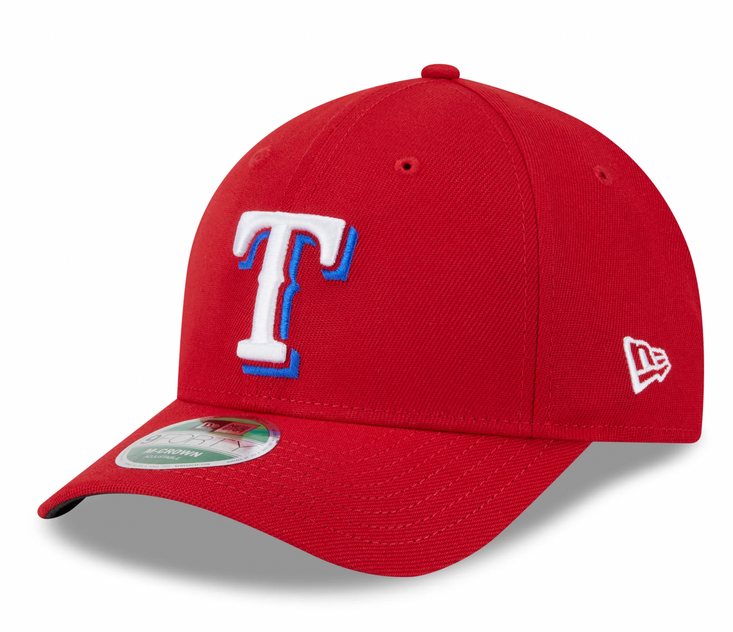 Texas Rangers Red Alternate New Era Player Replica M-Crown 9FORTY Adjustable Hat Official Team Hat Sports Fan Cap Official NFL Team Hat Football Fan Cap