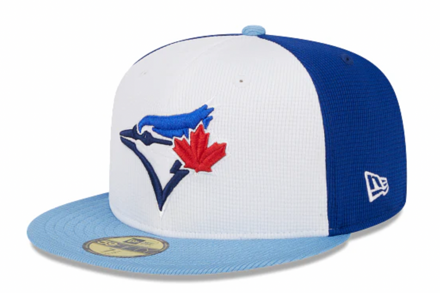 Toronto Blue Jays New Era White/Blue 2024 Spring Training 59FIFTY Fitted Hat Official Team Hat Sports Fan Cap Official NFL Team Hat Football Fan Cap