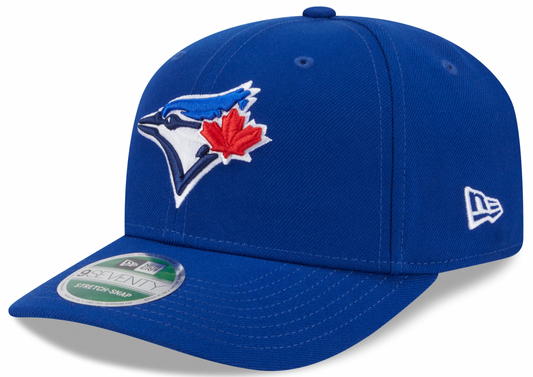 Toronto Blue Jays Blue New Era Player Replica 9SEVENTY Stretch Snap Adjustable Hat Official Team Hat Sports Fan Cap Official NFL Team Hat Football Fan Cap