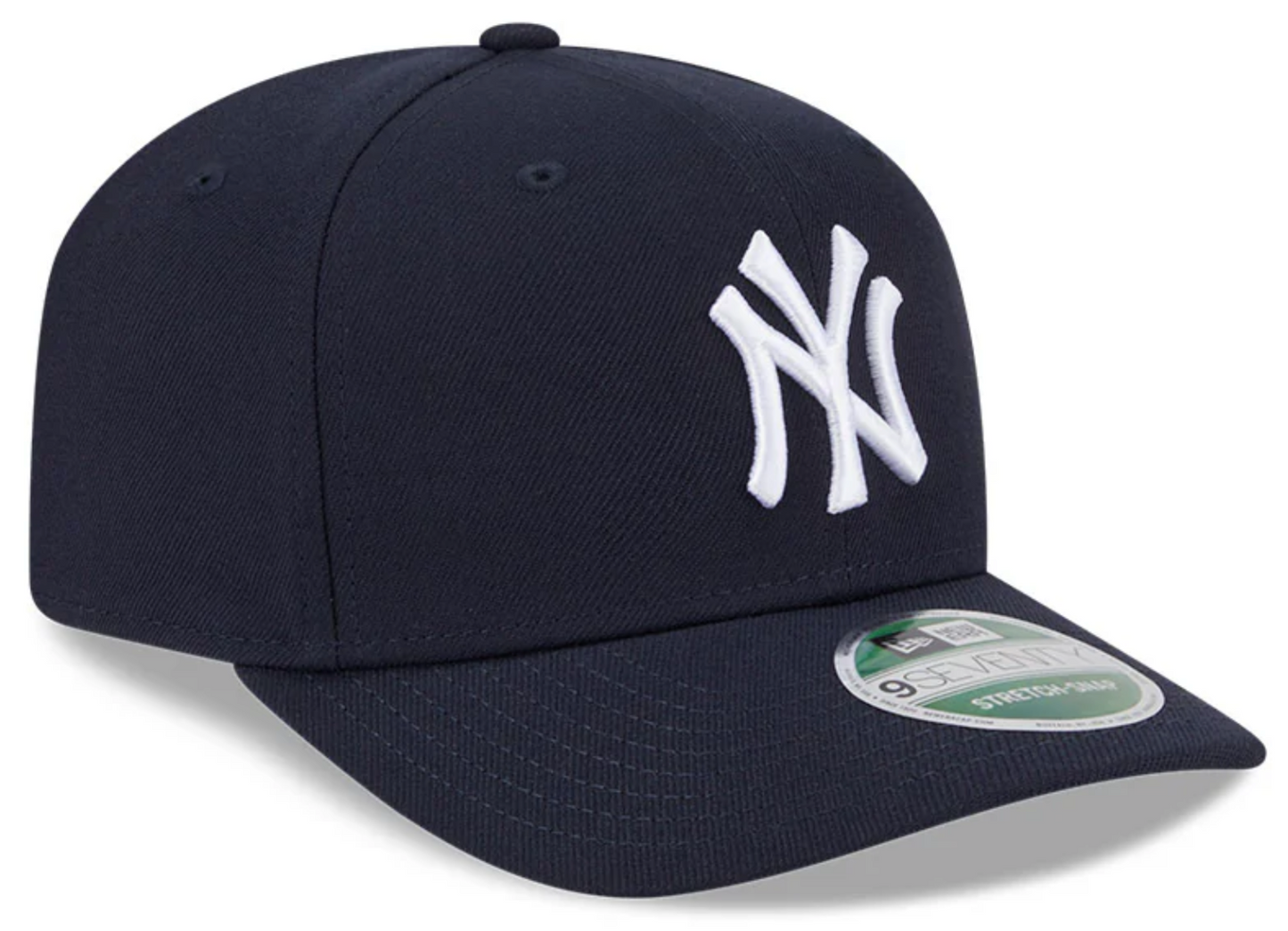 New York Yankes Navy New Era Player Replica 9SEVENTY Stretch Snap Adjustable Hat Official Team Hat Sports Fan Cap Official NFL Team Hat Football Fan Cap