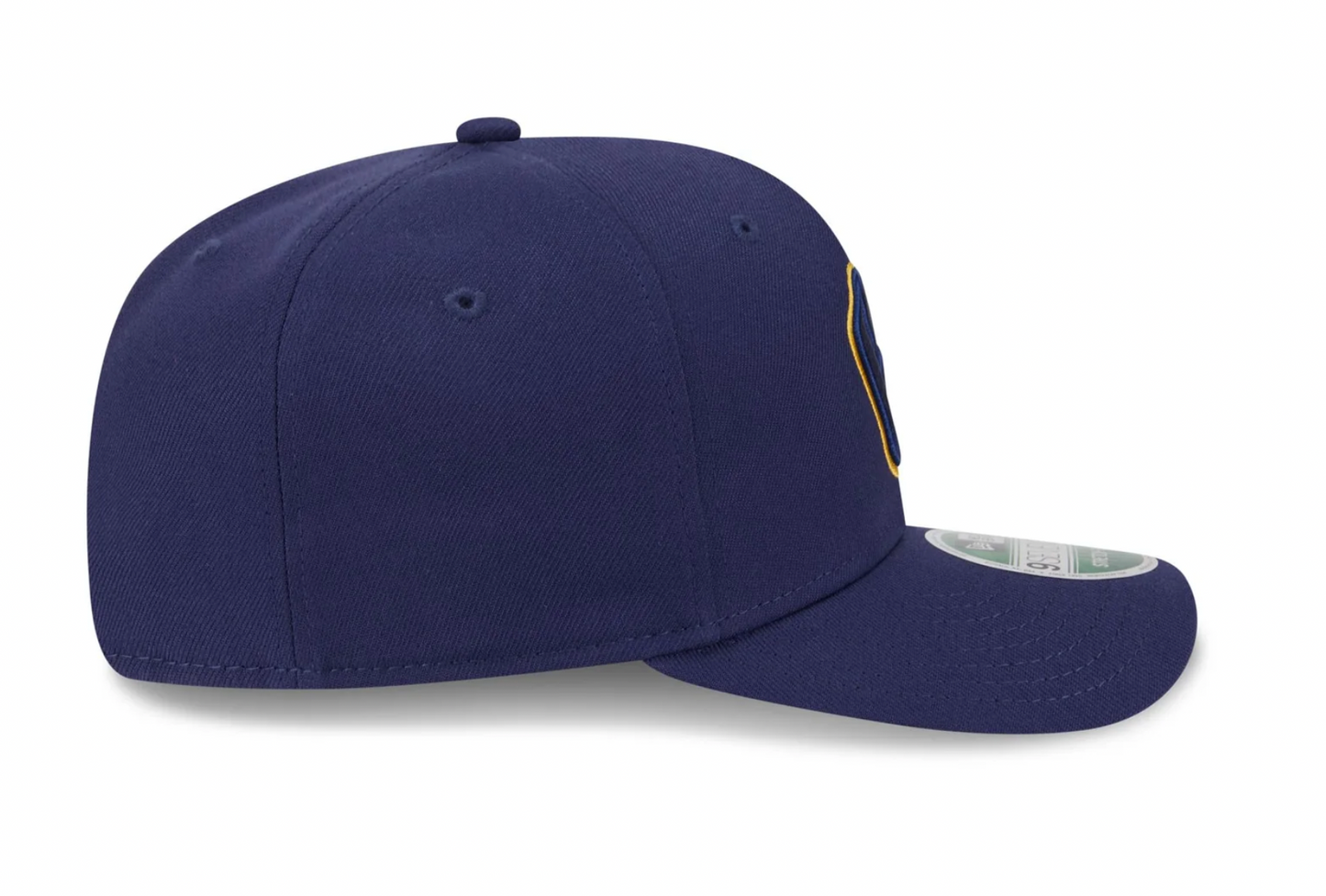 Milwaukee Brewers Navy New Era Player Replica 9SEVENTY Stretch Snap Adjustable Hat Official Team Hat Sports Fan Cap Official NFL Team Hat Football Fan Cap