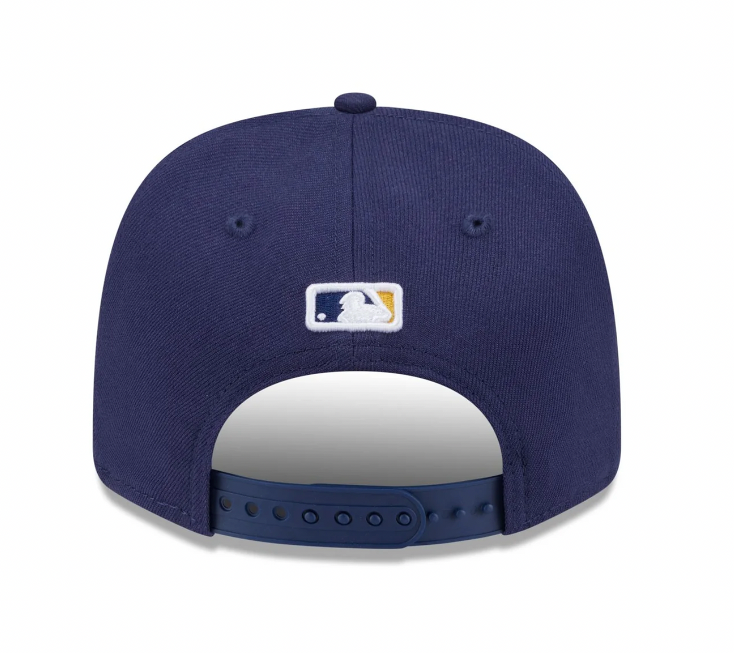 Milwaukee Brewers Navy New Era Player Replica 9SEVENTY Stretch Snap Adjustable Hat Official Team Hat Sports Fan Cap Official NFL Team Hat Football Fan Cap