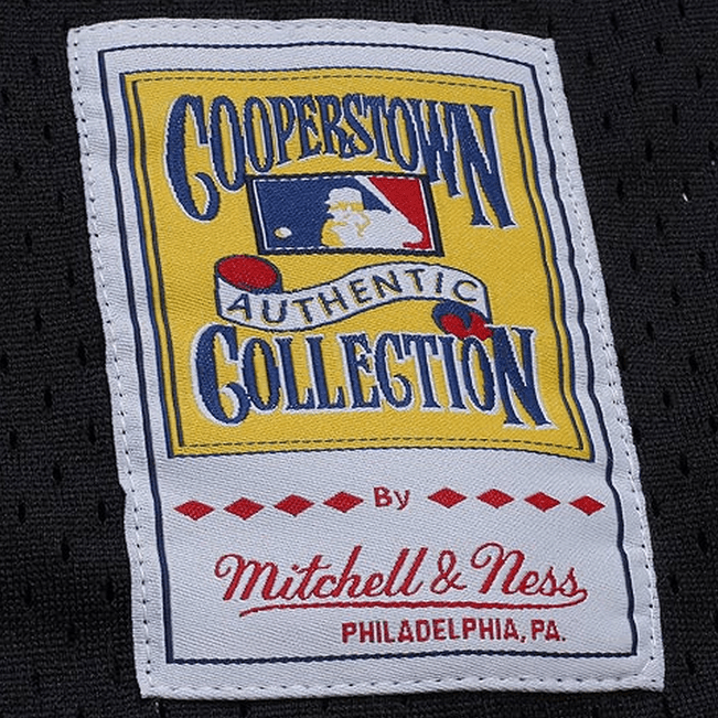 Mitchell & Ness Bo Jackson Chicago White Sox Black 1993 Authentic Cooperstown Collection Batting Practice Jersey Official Team Jersey Sports Fan Apparel Official NFL Team Jersey Football Fan Apparel