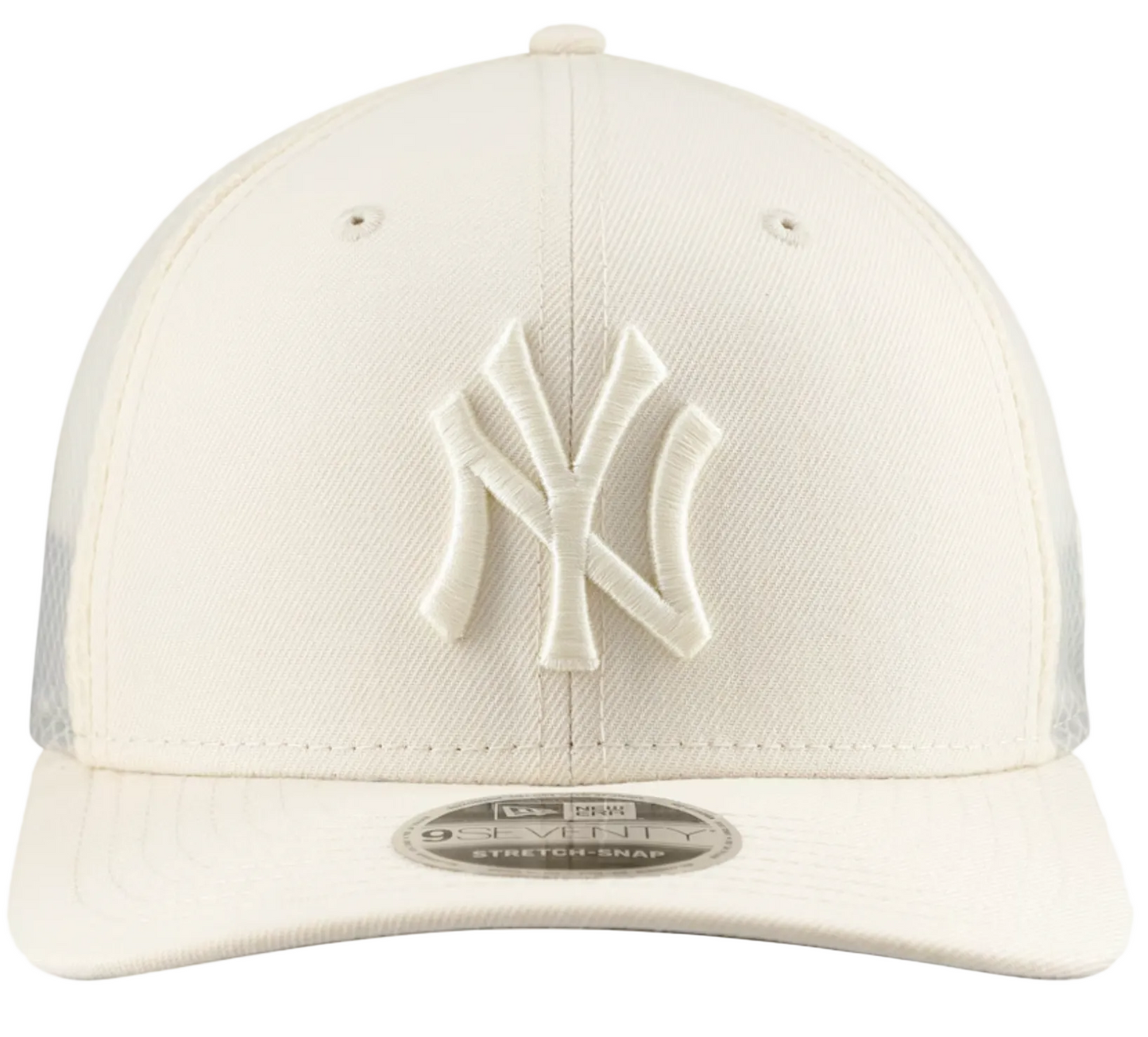 Men's New York Yankees New Era Light Beige Color Pack 9SEVENTY Trucker Adjustable Hat Official Team Hat Sports Fan Cap Official NFL Team Hat Football Fan Cap