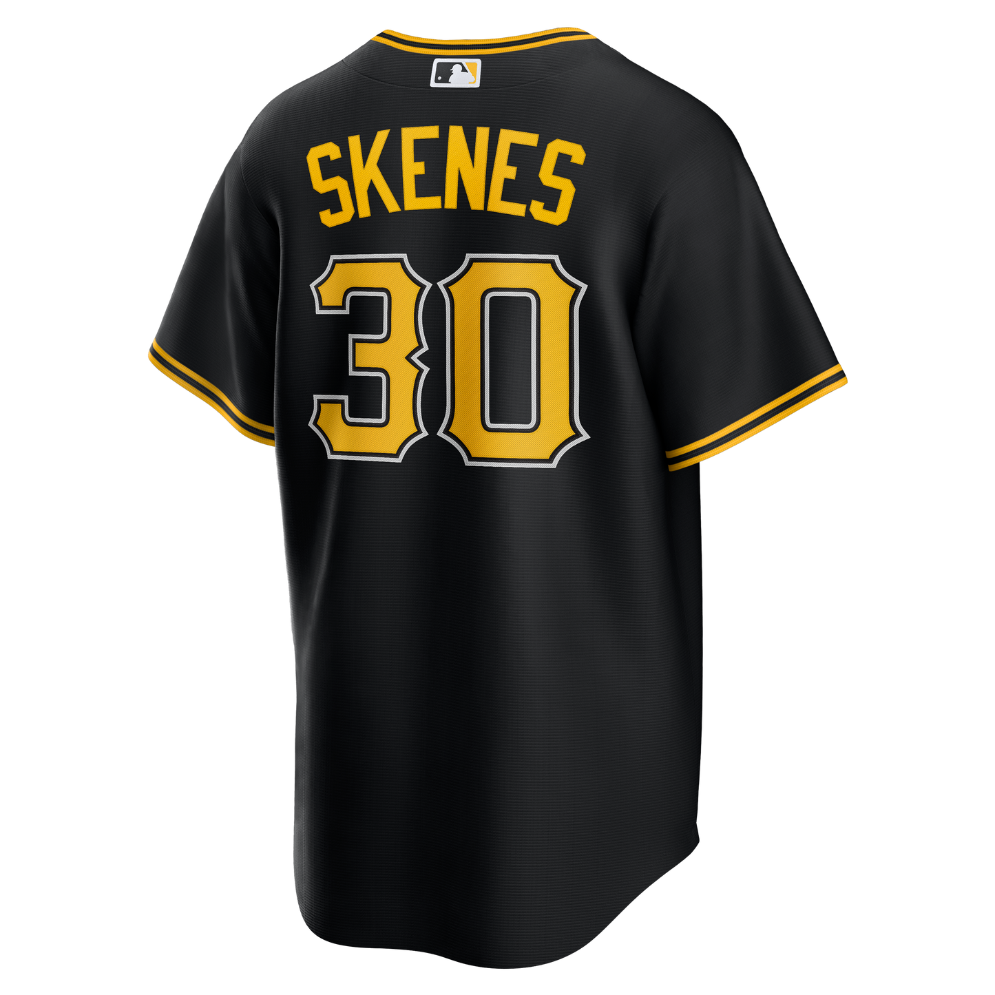 Men's Paul Skenes Pittsburgh Pirates Nike Black Alternate Replica Team Jersey Official Team Jersey Sports Fan Apparel Official NFL Team Jersey Football Fan Apparel