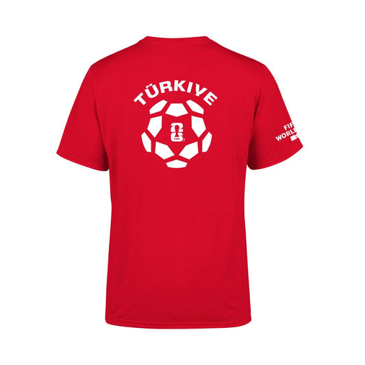 FIFA World Cup 2026 Turkey Puff T-Shirt - Unisex Casual Graphic T Shirt