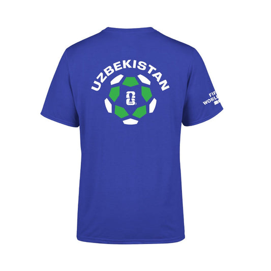 FIFA World Cup 2026 Uzbekistan Puff T-Shirt - Unisex Casual Graphic T Shirt