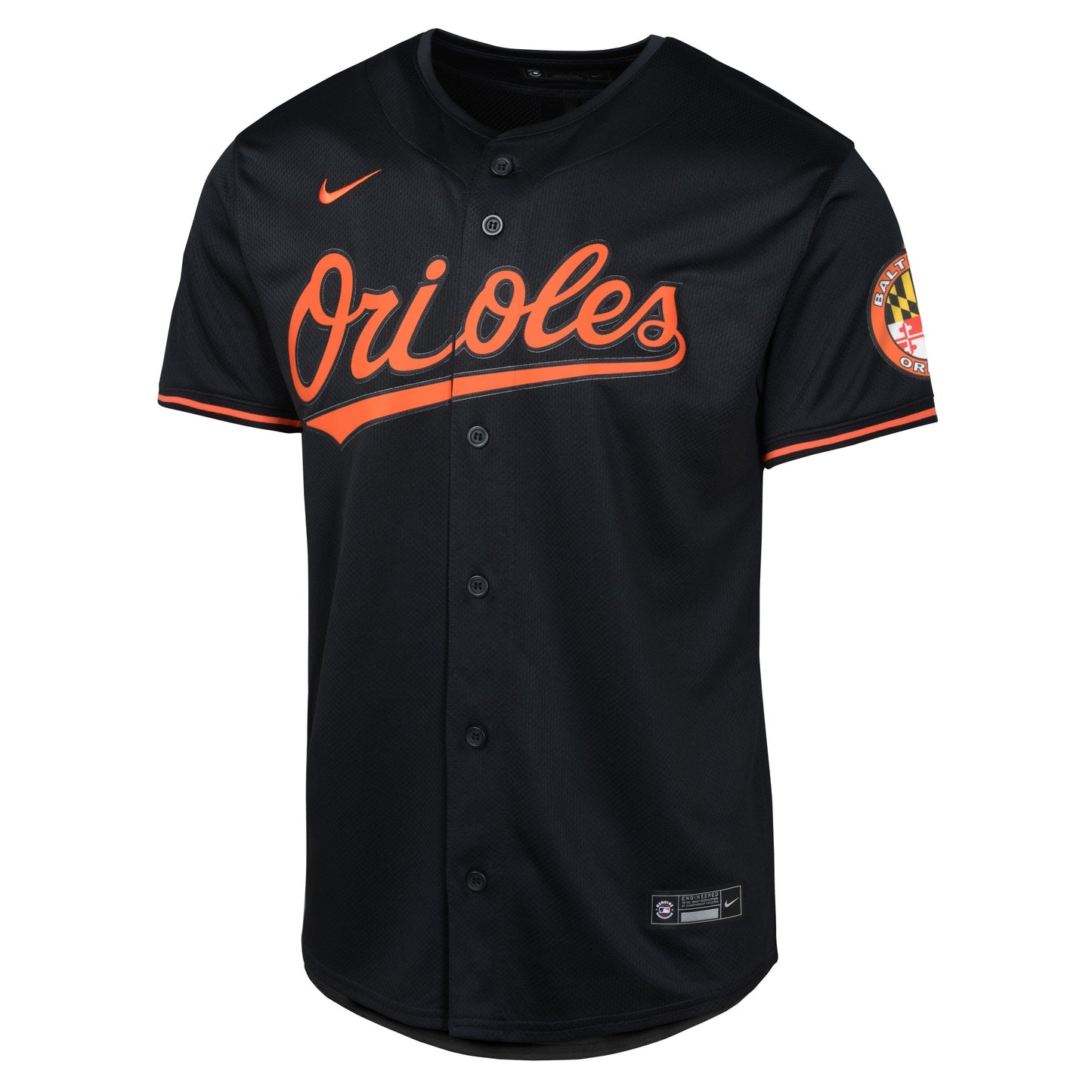 Youth Baltimore Orioles NIKE Black Alternate Limited Blank Replica Jersey Official Team Jersey Sports Fan Apparel Official NFL Team Jersey Football Fan Apparel