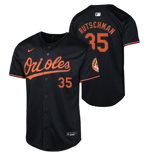 Youth Adley Rutschman NIKE Black Alternate Limited Replica Jersey Official Team Jersey Sports Fan Apparel Official NFL Team Jersey Football Fan Apparel