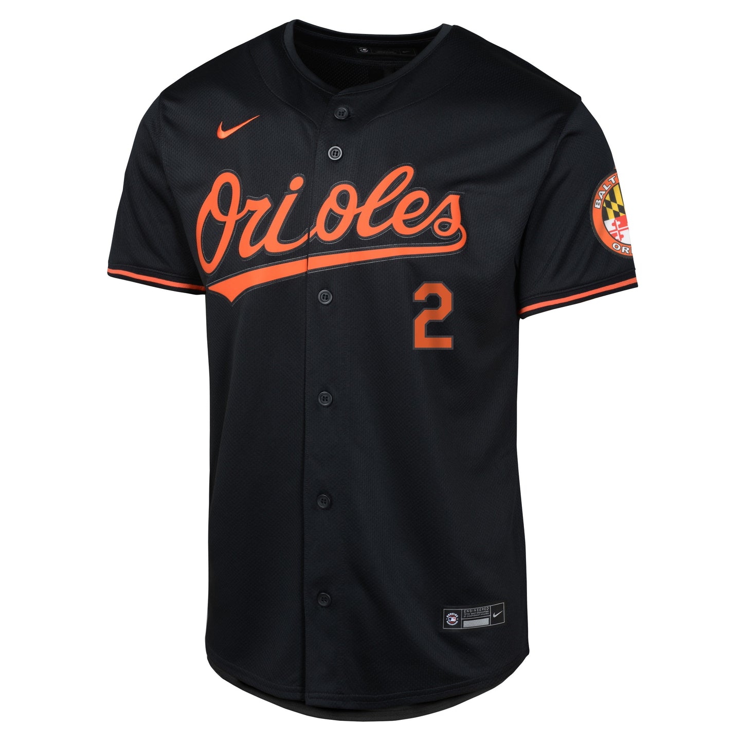 Youth Gunnar Henderson Baltimore Orioles NIKE Black Limited Replica Jersey Official Team Jersey Sports Fan Apparel Official NFL Team Jersey Football Fan Apparel