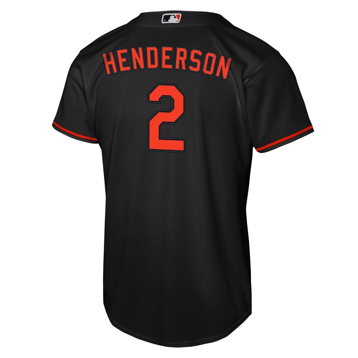 NIKE Youth Baltimore Orioles Gunnar Henderson Black Alternate Replica Jersey Official Team Jersey Sports Fan Apparel Official NFL Team Jersey Football Fan Apparel