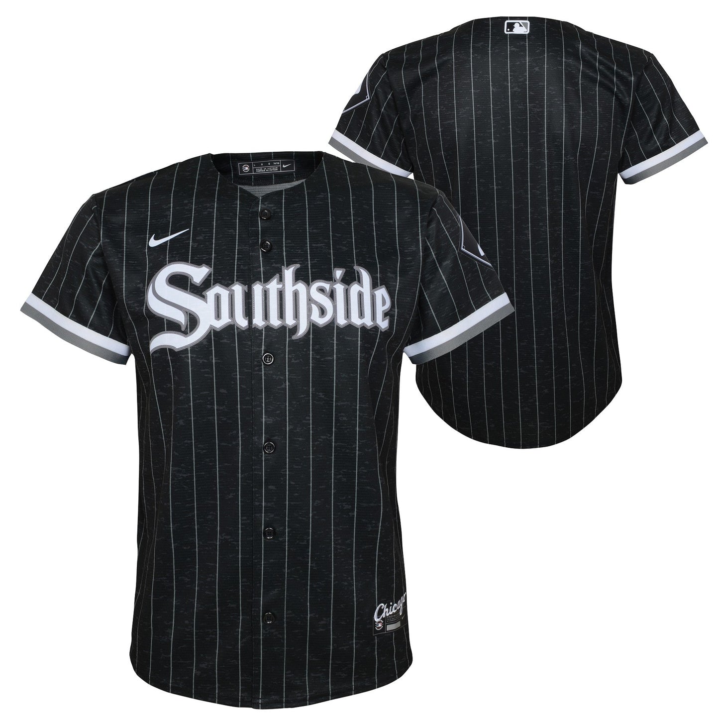 Youth Chicago White Sox Nike Black City Connect Replica Jersey Official Team Jersey Sports Fan Apparel Official NFL Team Jersey Football Fan Apparel